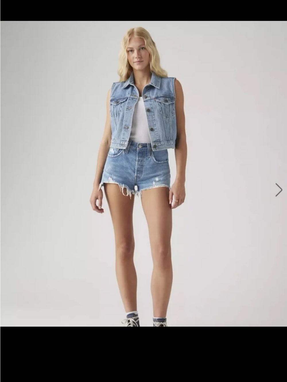 NWT Levi’s 501 Original Short in Athens Mid Short size 31 - Picture 7 of 12